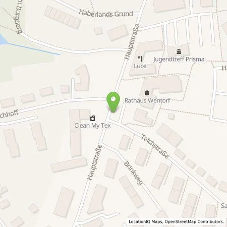 Standortübersicht der Tankstelle Regioladen+ GmbH & Co.KG in 21465 Wentorf