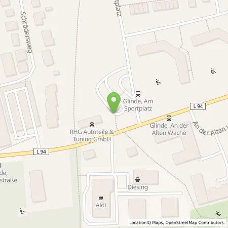 Standortübersicht der Tankstelle Regioladen+ GmbH & Co.KG in 21509 Glinde