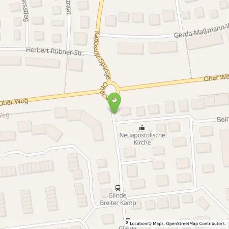 Standortübersicht der Tankstelle Regioladen+ GmbH & Co.KG in 21509 Glinde