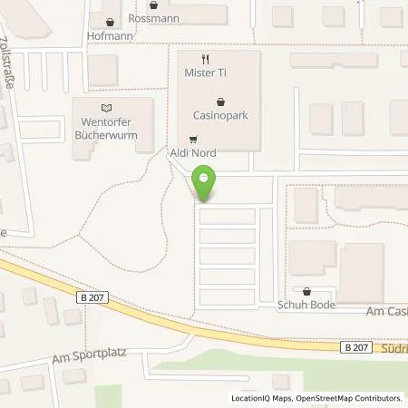 Standortübersicht der Tankstelle Regioladen+ GmbH & Co.KG in 21465 Wentorf