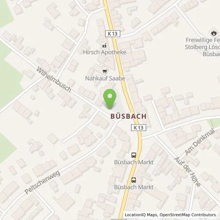 Standortübersicht der Tankstelle EWV Energie- und Wasser-Versorgung GmbH in 52223 Stolberg