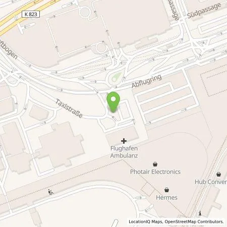 Standortübersicht der Tankstelle Fraport AG in 60549 Frankfurt am Main