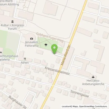 Standortübersicht der Tankstelle Energielösung GmbH in 84503 Altötting