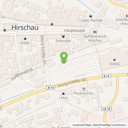 Standortübersicht der Tankstelle Energielösung GmbH in 92242 Hirschau