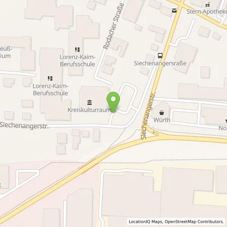 Standortübersicht der Tankstelle Energielösung GmbH in 96317 Kronach