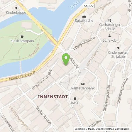 Standortübersicht der Tankstelle Energielösung GmbH in 92421 Schwandorf