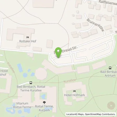 Standortübersicht der Tankstelle Energielösung GmbH in 84364 Bad Birnbach