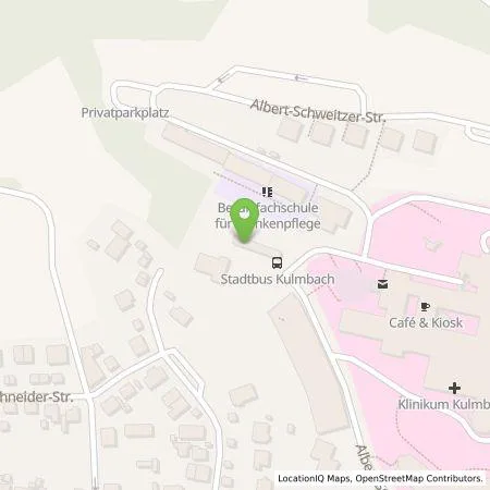 Standortübersicht der Tankstelle Energielösung GmbH in 95326 Kulmbach