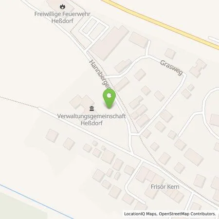 Standortübersicht der Tankstelle Energielösung GmbH in 91093 Heßdorf