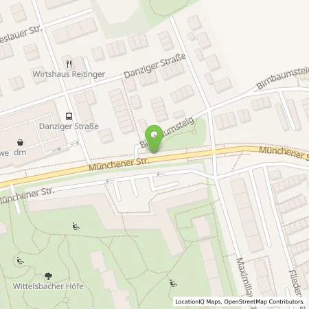 Standortübersicht der Tankstelle Energielösung GmbH in 82110 Germering