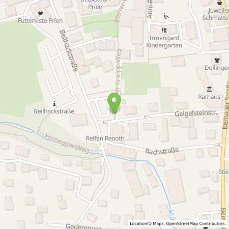 Standortübersicht der Tankstelle Energielösung GmbH in 83209 Prien am Chiemsee