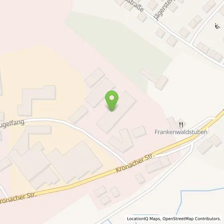 Standortübersicht der Tankstelle Energielösung GmbH in 95119 Naila