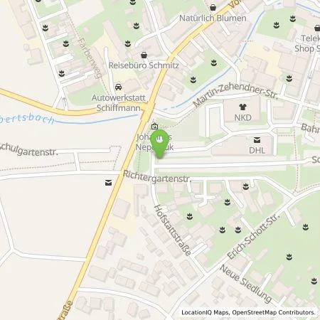 Standortübersicht der Tankstelle Energielösung GmbH in 95666 Mitterteich