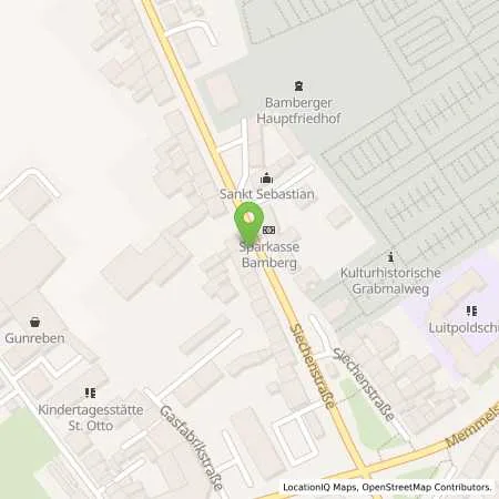 Standortübersicht der Tankstelle Stadtwerke Bamberg Verkehrs- und Park GmbH in 96052 Bamberg