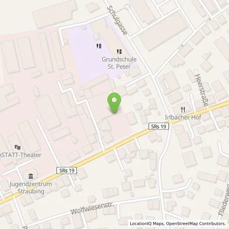 Standortübersicht der Tankstelle Energielösung GmbH in 94315 Straubing