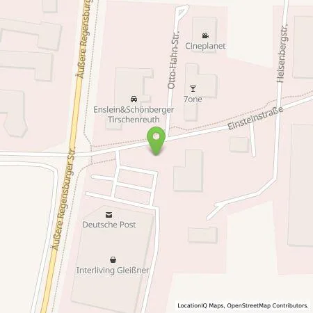 Standortübersicht der Tankstelle Energielösung GmbH in 05643 Tirschenreuth