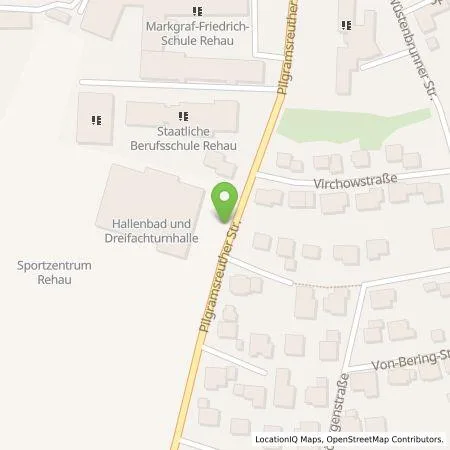 Standortübersicht der Tankstelle Energielösung GmbH in 95111 Rehau