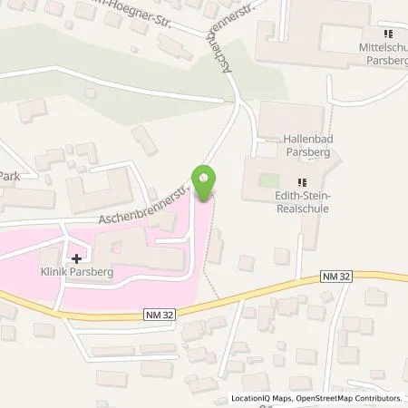 Standortübersicht der Tankstelle Energielösung GmbH in 92331 Parsberg