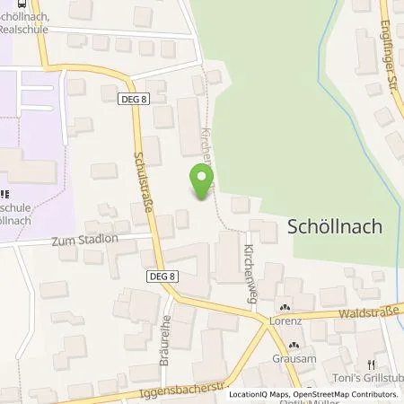 Standortübersicht der Tankstelle Energielösung GmbH in 94508 Schöllnach