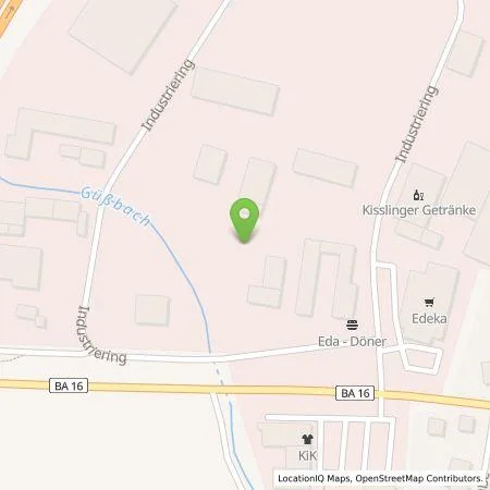 Standortübersicht der Tankstelle Energielösung GmbH in 96149 Breitengüßbach