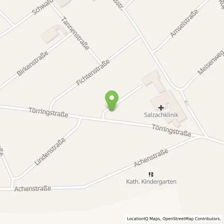 Standortübersicht der Tankstelle Energielösung GmbH in 83413 Fridolfing