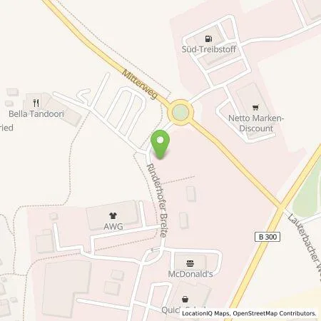 Standortübersicht der Tankstelle Energielösung GmbH in 86529 Schrobenhausen