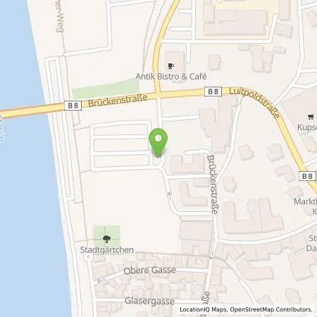 Standortübersicht der Tankstelle Energielösung GmbH in 97828 Marktheidenfeld