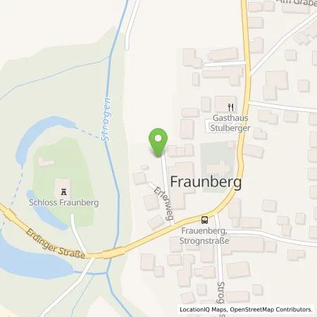 Standortübersicht der Tankstelle Energielösung GmbH in 85447 Fraunberg