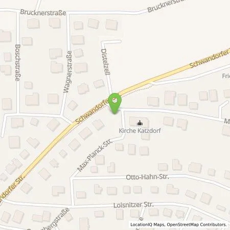 Standortübersicht der Tankstelle Energielösung GmbH in 93158 Teublitz