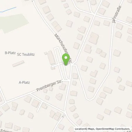 Standortübersicht der Tankstelle Energielösung GmbH in 93158 Teublitz