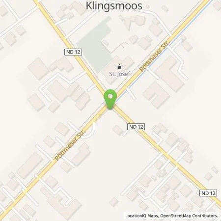 Standortübersicht der Tankstelle Energielösung GmbH in 86669 Königsmoos