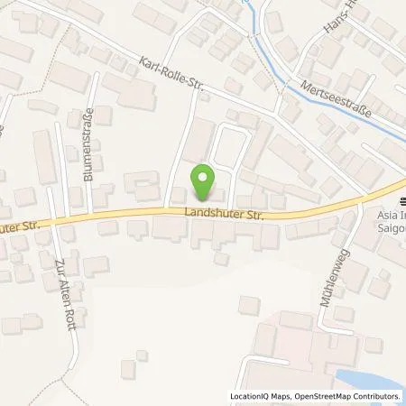 Standortübersicht der Tankstelle Energielösung GmbH in 84307 Eggenfelden