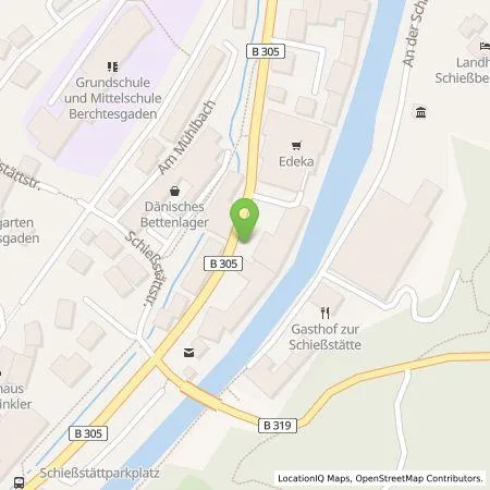 Standortübersicht der Tankstelle Energielösung GmbH in 83471 Berchtesgarden