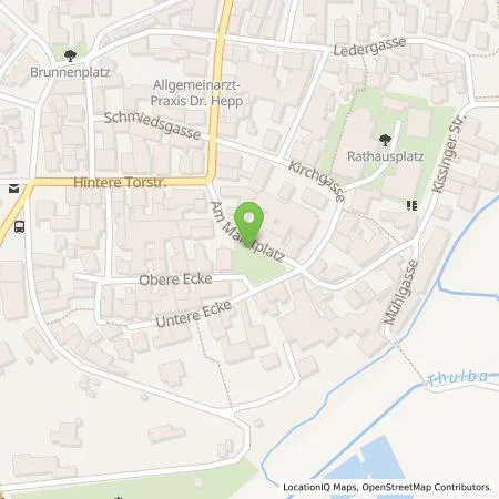 Standortübersicht der Tankstelle Energielösung GmbH in 97723 Oberthulba