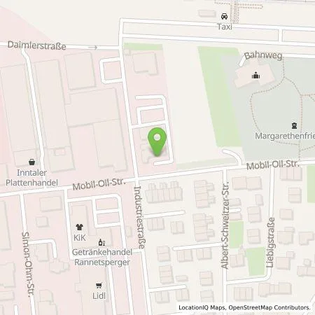 Standortübersicht der Tankstelle Energielösung GmbH in 84539 Ampfing