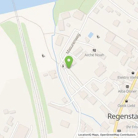 Standortübersicht der Tankstelle Energielösung GmbH in 93128 Regenstauf