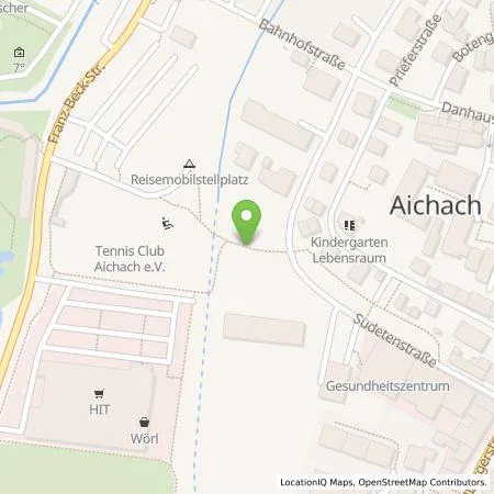 Standortübersicht der Tankstelle Energielösung GmbH in 86551 Aichach