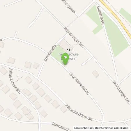 Standortübersicht der Tankstelle Energielösung GmbH in 97250 Erlabrunn