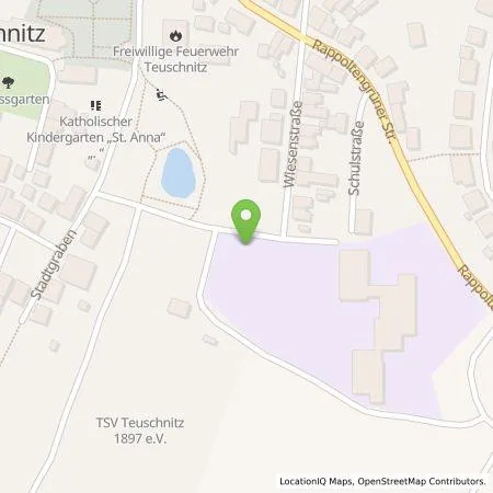 Standortübersicht der Tankstelle Energielösung GmbH in 96358 Teuschnitz