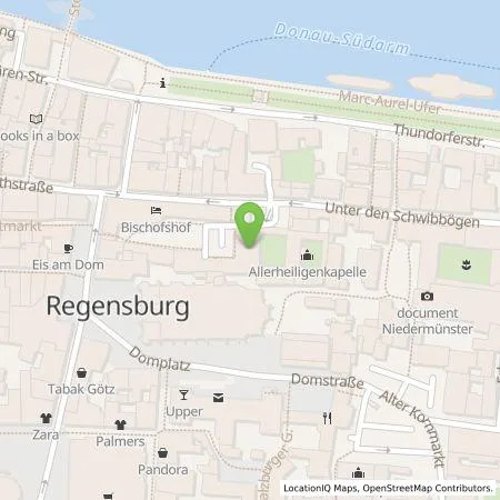 Standortübersicht der Tankstelle Energielösung GmbH in 93047 Regensburg