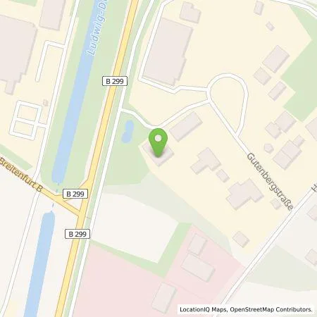 Standortübersicht der Tankstelle Energielösung GmbH in 92334 Berching