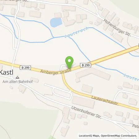 Standortübersicht der Tankstelle Energielösung GmbH in 92280 Kastl