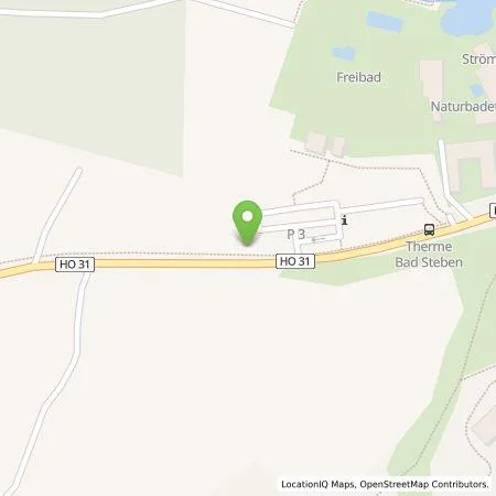 Standortübersicht der Tankstelle Energielösung GmbH in 95138 Bad Steben