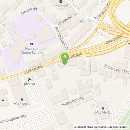 Standortübersicht der Tankstelle Energielösung GmbH in 36251 Bad Hersfeld