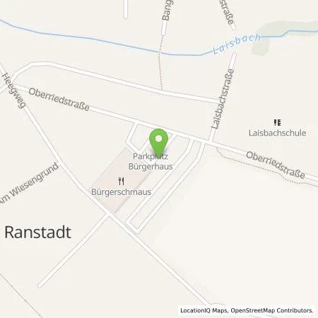 Standortübersicht der Tankstelle Oberhessische Versorgungsbetriebe AG in 63691 Ranstadt