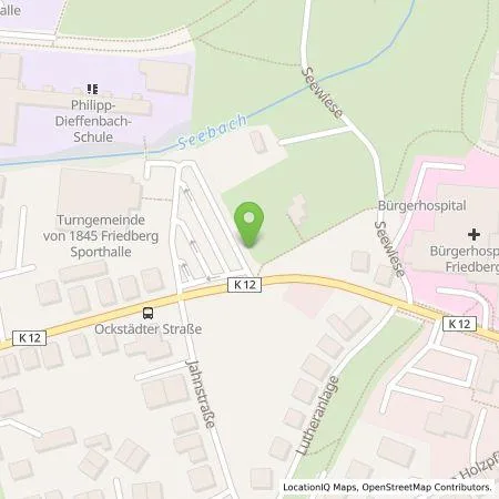 Standortübersicht der Tankstelle Oberhessische Versorgungsbetriebe AG in 61169 Friedberg