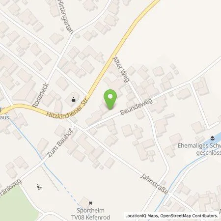 Standortübersicht der Tankstelle Oberhessische Versorgungsbetriebe AG in 63699 Kefenrod