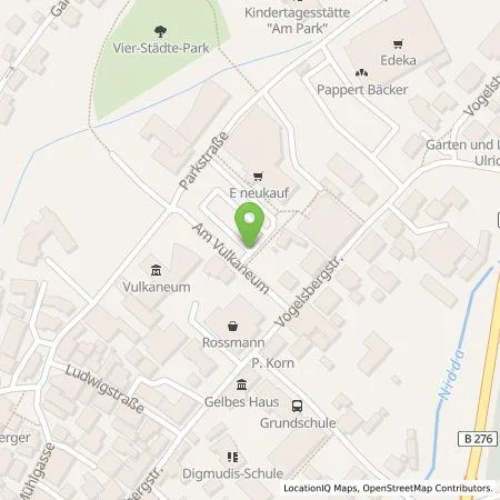 Standortübersicht der Tankstelle Oberhessische Versorgungsbetriebe AG in 63679 Schotten