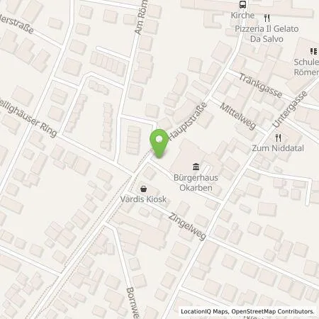 Standortübersicht der Tankstelle Oberhessische Versorgungsbetriebe AG in 61184 Karben