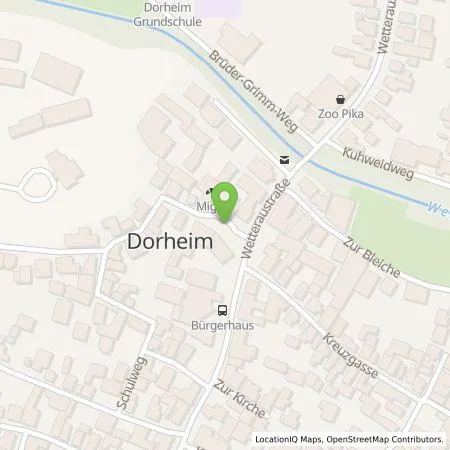 Standortübersicht der Tankstelle Oberhessische Versorgungsbetriebe AG in 61169 Friedberg